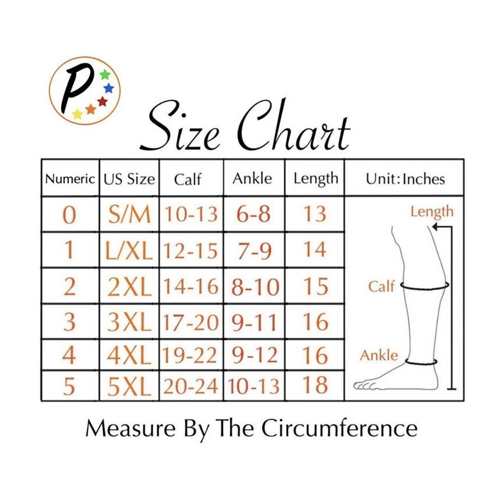 Presadee Original Closed Toe 20-30 mmHg Firm Leg Compression YKK Zip Socks XXL‍ - Picture 8 of 8